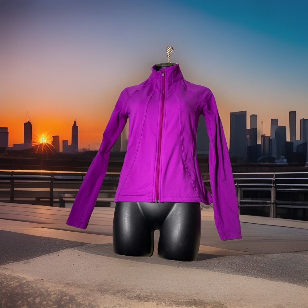 Athleta Warm Up Jacket‎ Running  XS  (nylon, lycra)